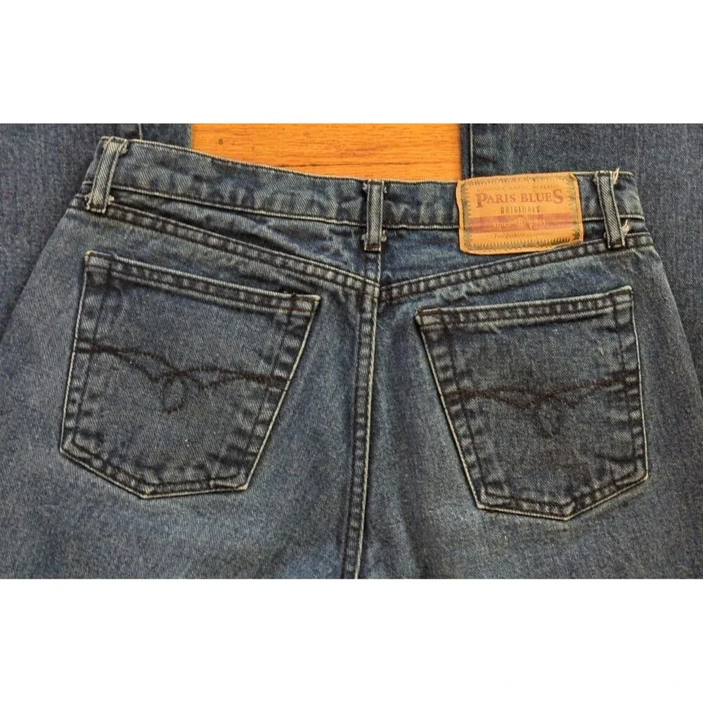 Vintage Paris Blues Originals Jeans Women's Size 7 Blue Boot Cut Y2K Flare EUC